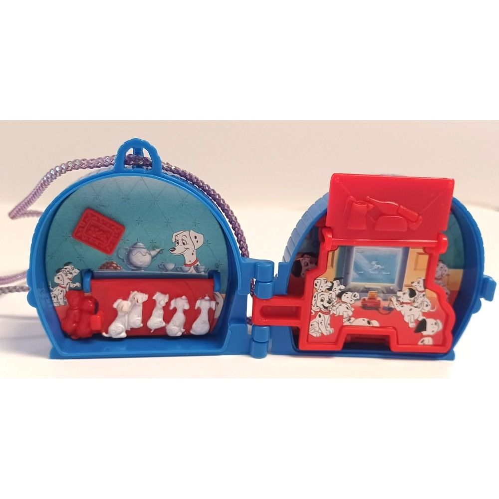 Vintage 1990s Mattel Once Upon A Time Disney 101 Dalmatians Polly Pocket Playset - Picture 8 of 10